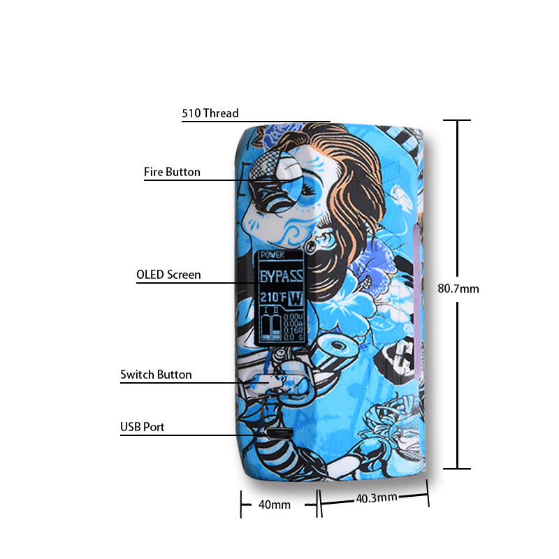 vapor storm puma 230 200w tc box mod