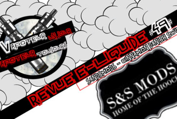 Revue E-Liquide – Cinnamon Danish Swirl de S&S Mods – USA – #49