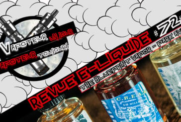 Revue E-Liquide – The Blueprint Vapor de Park Avenue – USA – #72