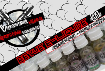 Revue E-Liquide – Pomme Cannelle de Green Vapes – POMME CANNELLE – FR – #81