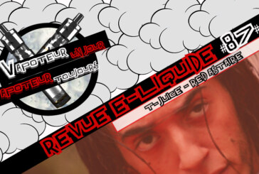 Revue E-Liquide – Red Astaire de T-Juice – UK – #87