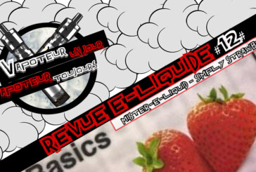 Revue E-Liquide – Simply Strawberry de Mister-E-Liquid – USA – #12