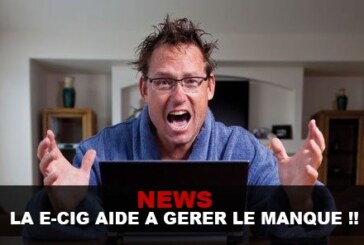 SANTE MAG : La e-cig aide a gérer le manque !