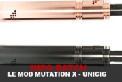 INFO BATCH : MOD MUTATION X (UNICIG)