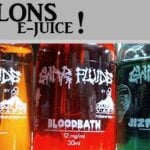 PARLONS E-JUICE : GWAR FLUIDS (USA)