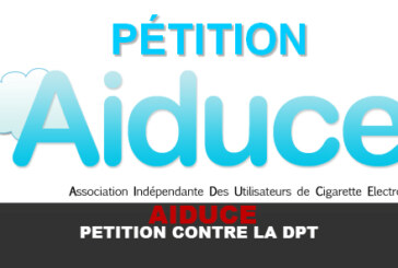 AIDUCE :  Pétition contre l’application de la DPT