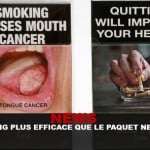 NEWS : L&rsquo;e-cig plus efficace que le paquet neutre !