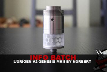 INFO BATCH : Origen Genesis v2-MkII (By Norbert)