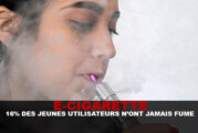 E-CIG : 16% des jeunes utilisateurs n’ont jamais fumé