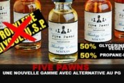FIVE PAWNS : Nouvelle gamme avec alternative au PG !