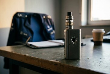 BELGIQUE : Une balle déviée par une e-cigarette !