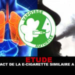 ETUDE : L&rsquo;impact de la e-cig similaire à l&rsquo;air sur le système respiratoire !