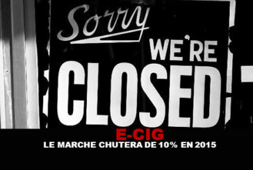 E-CIG  : Le marché chutera de 10% en 2015 !