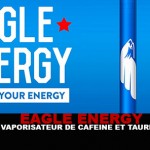 EAGLE ENERGY : Un vaporisateur de caféine, taurine et ginseng.