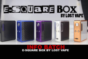 INFO BATCH : E-SQUARE BOX (LOST VAPE)