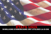 USA : 30 Millions d&rsquo;américains ont utilisé la e-cigarette.