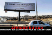 AFRIQUE DU SUD : Un panneau sur l&rsquo;autoroute pour se faire entendre !