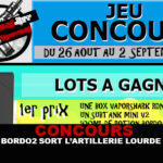 CONCOURS : BORDO2 sort l&rsquo;artillerie lourde !