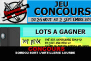 CONCOURS : BORDO2 sort l&rsquo;artillerie lourde !