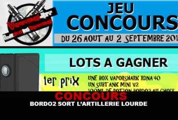CONCOURS : BORDO2 sort l&rsquo;artillerie lourde !