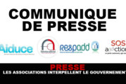 PRESSE : Les associations interpellent le gouvernement !