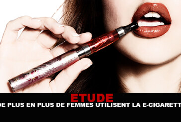 ETUDE : De plus en plus de femmes utilisent la e-cigarette !