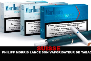 SUISSE : Philip Morris lance son vaporisateur de tabac…