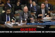 QUEBEC : Audition de l&rsquo;association canadienne de vapotage.