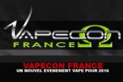 VAPECON FRANCE : Un nouvel événement vape pour 2016 !