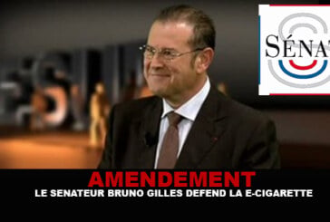 Amendement : Le sénateur Bruno Gilles défend la e-cigarette !