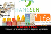 DIACETYLE : Un rapport d&rsquo;analyse par le coin des vapoteurs.