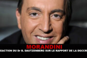 MORANDINI : Réaction du Pr B.Dautzenberg sur le rapport de la DGCCRF !
