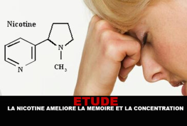 ETUDE : La nicotine améliore la mémoire et la concentration.