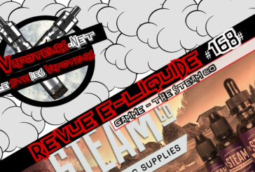 Revue E-Liquide #168 – THE STEAM CO – GAMME (USA)
