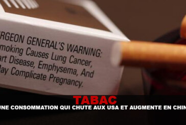 TABAC : Une consommation qui chute aux USA et augmente en Chine.
