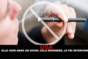 USA : Elle vape dans un avion, cela dégénère, le FBI intervient !