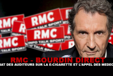 RMC : Débat des auditeurs sur l&rsquo;appel des 120 médecins en faveur de la e-cig