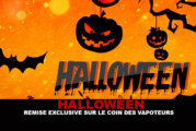 HALLOWEEN : Remise exclusive sur le coin des vapoteurs !