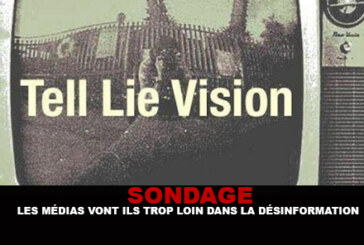 SONDAGE : Les médias vont ils trop loin dans la désinformation ?
