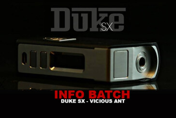 INFO BATCH : Duke SX350J2 (Vicious Ant)