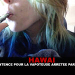 HAWAI : La sentence pour la vapoteuse arrêtée par le FBI en septembre.