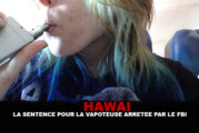 HAWAI : La sentence pour la vapoteuse arrêtée par le FBI en septembre.