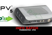 INFO BATCH : IPV 5 (Pioneer4you)