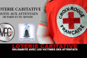 LOTERIE CARITATIVE : Solidarité avec les victimes des attentats !