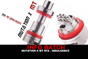 INFO BATCH : Mutation X MX RTA (Indulgence)