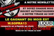 NEWSLETTER OCTOBRE : Résultat du tirage au sort !