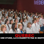 QUEBEC : Selon une étude, la e-cigarette pas si inoffensive