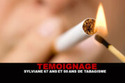 TÉMOIGNAGE : Sylviane, 67 ans et 50 ans de tabagisme.