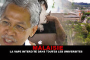 MALAISIE : La vape interdite dans toutes les universités publiques.