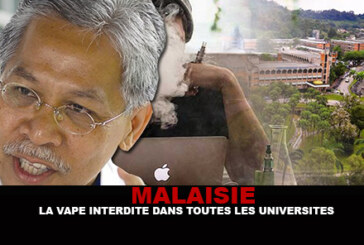 MALAISIE : La vape interdite dans toutes les universités publiques.